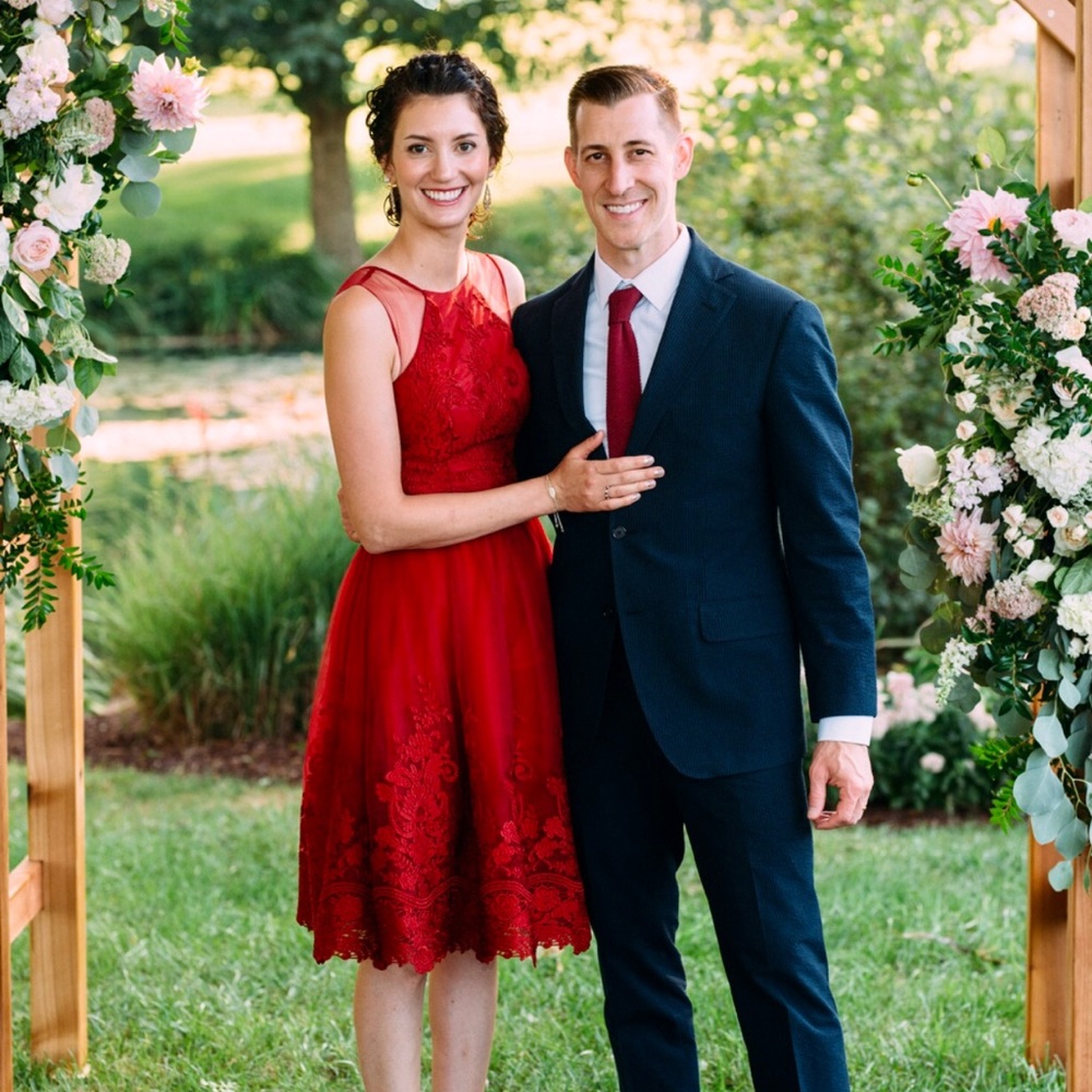 Red Lace Dress